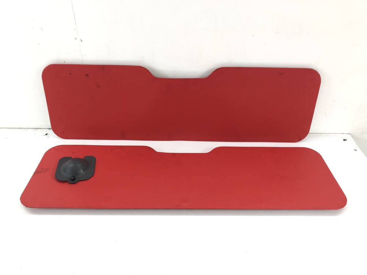 _b194638 ダイハツ ミゼットⅡ カーゴ K100C リア トリム リヤ 左右 FNS3 赤 ピック K100P拍卖