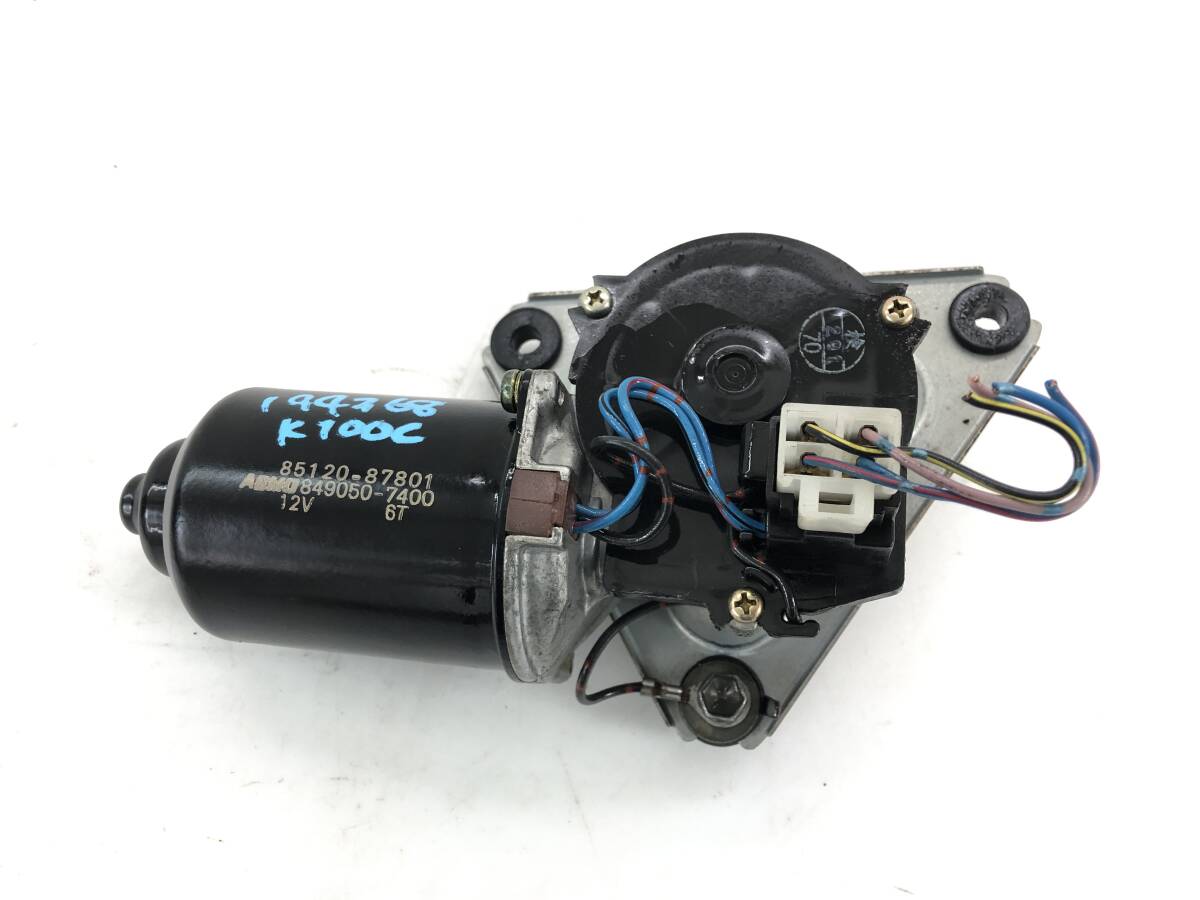 _b194638 ダイハツ ミゼットⅡ カーゴ K100C ワイパーモーター フロント 85120-87801 849050-7400 ピック K100P拍卖
