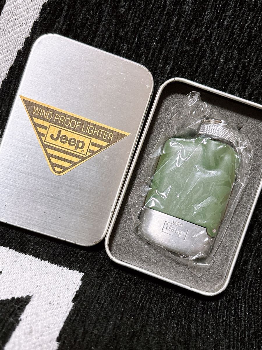 JEEP ジッポ ガスライター 当時物 レトロ アンティーク 拍卖