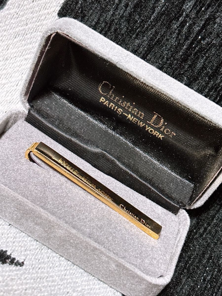 Christian Dior クリスチャンディオール ネクタイピン 当時物 レトロ拍卖