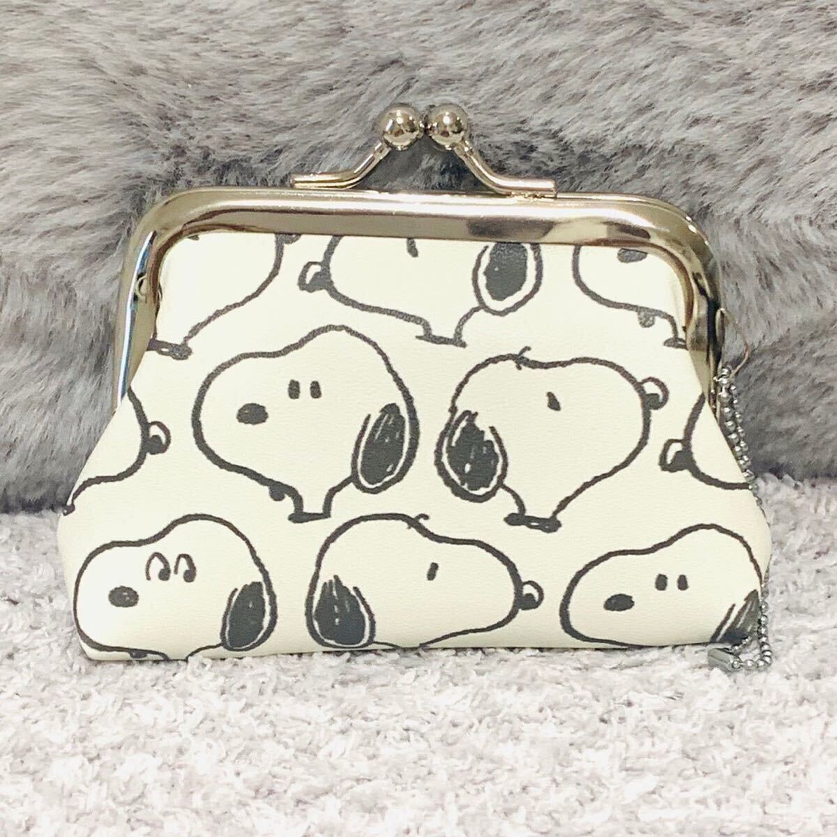 スヌーピー がまぐち 財布 小物入れ がまぐち財布 ポーチ フェイス拍卖