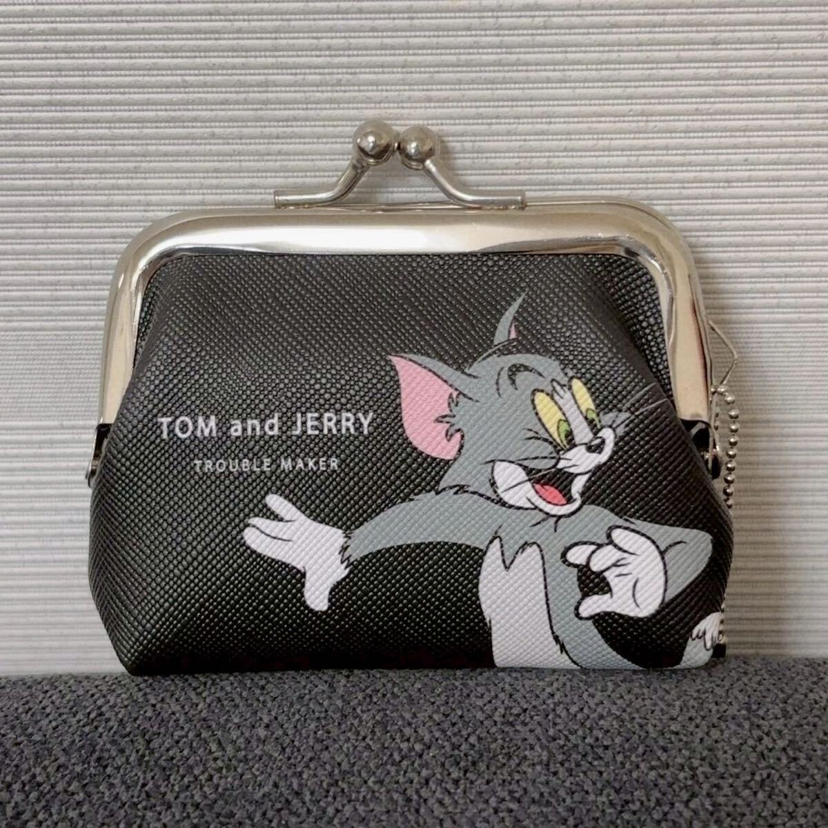新品 コインケース 両面プリント がま口 がま口ポーチ 財布 トムとジェリー 小銭入れ拍卖