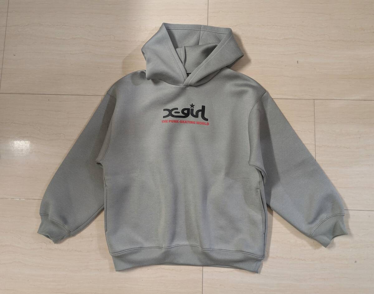 新品同様 X-girl パーカ サイズ140拍卖