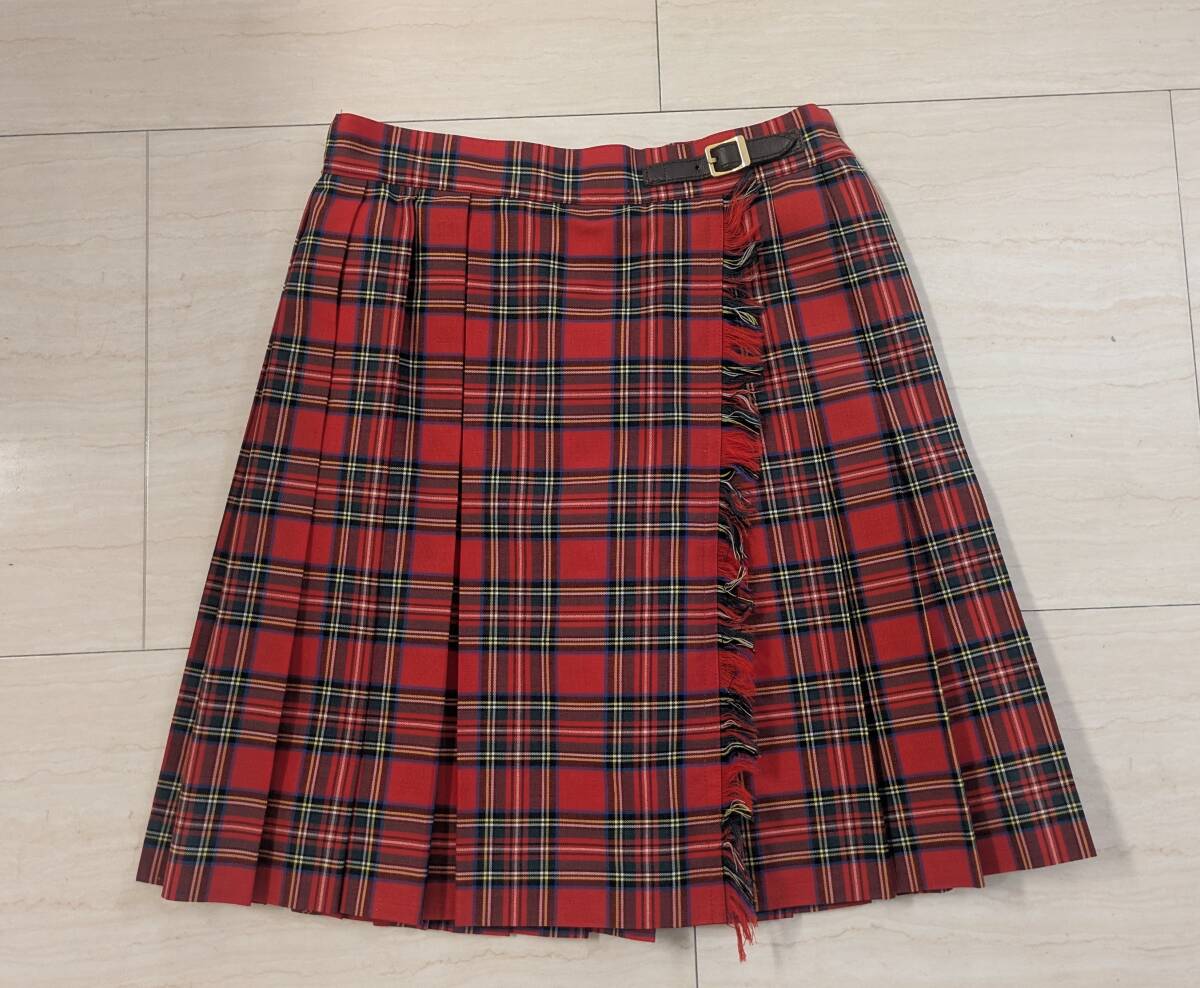 美品 ミキハウス プリーツスカート サイズ140 日本製拍卖