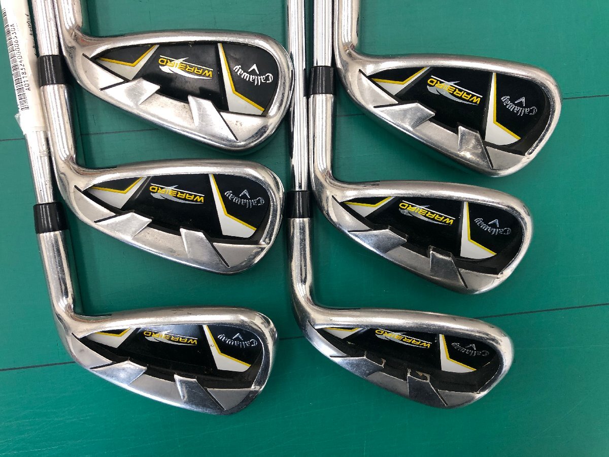 【EF6530】Callaway/キャロウェイ/WORBIRD/アイアン5I-9I・P/6本セット/訳アリ品拍卖