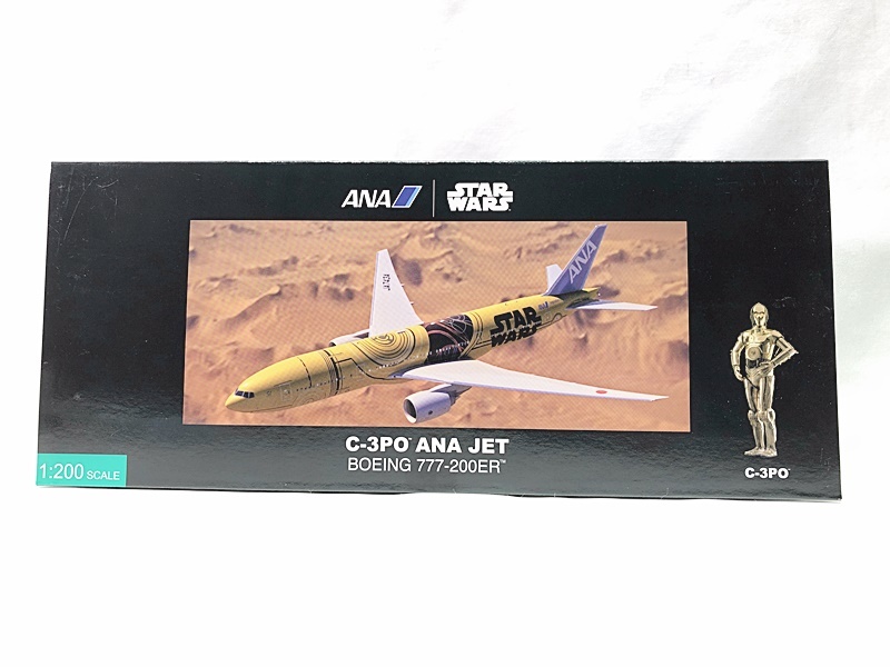 全日空商事 1/200 ANA スターウォーズ C-3PO ANA JET ボーイング777-200ER NH20104 箱スレ 飛行機模型 同梱OK 1円スタート★H拍卖