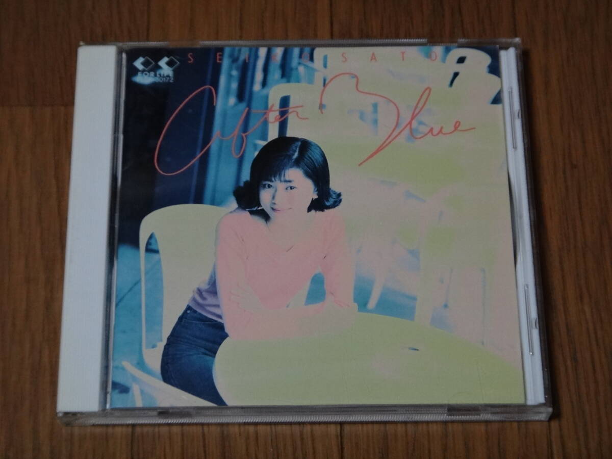 即決CD 佐藤聖子 After Blue 廃盤 美品 アフター・ブルー 消費税なし 送料185円(CD4枚まで同料金)拍卖