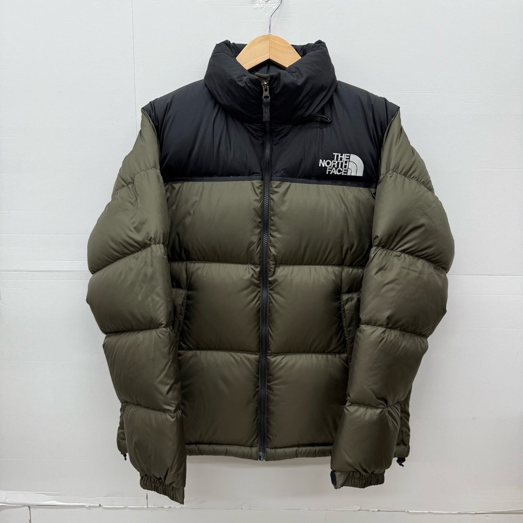 237-AR83) 中古 THE NORTH FACE Nuptse Jacket NT Mサイズ ND92335 ノースフェイス ヌプシジャケット ニュートープ ダウンジャケット拍卖