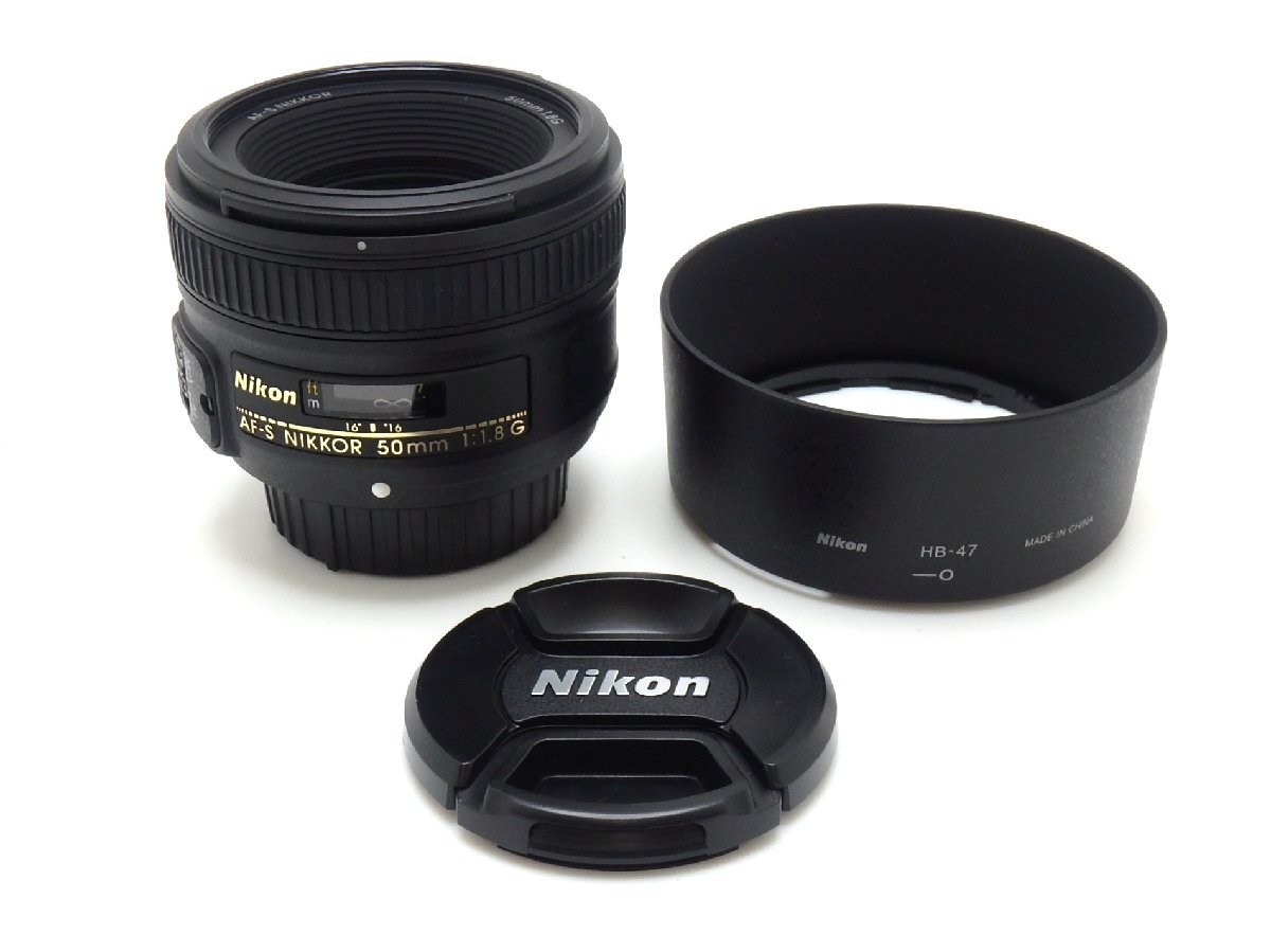 1円★ハローカメラ★ 9090 ニコン Nikon AF-S NIKKOR 50mm f/1.8G L.2387753 動作品 即決あり【外観は美品】拍卖