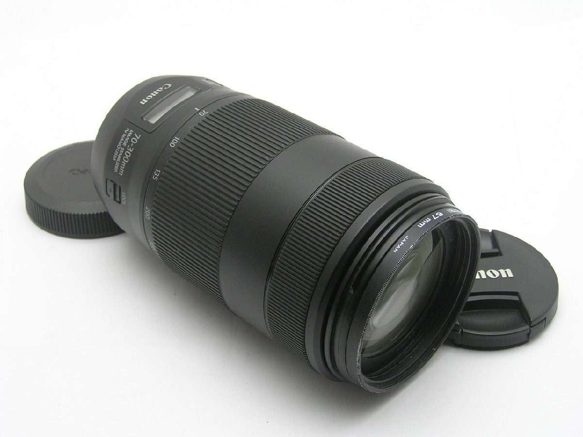 ★1円★ハローカメラ★9083 キャノン CANON ZOOM LENS EF 70-300mm F4-5.6 IS II USM NANO USM フィルターリング外せない状態です拍卖