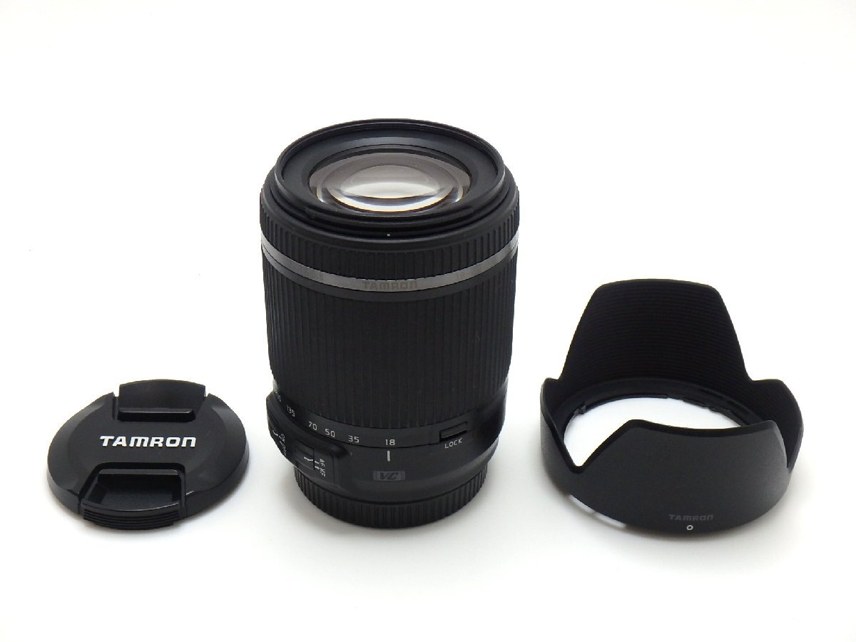 1円★ハローカメラ★ 9094 キャノンEF用 タムロン TAMRON 18-200mm F/3.5-6.3 Di II VC B018 L.003442 動作品 即決あり拍卖
