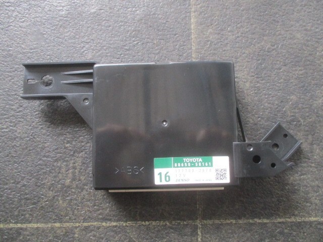 4069 DBA-ANH25W ANH20W アルファード エアコン コンピューター CPU 88650-58161 平成21年9月 【テスト済】拍卖