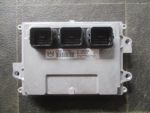 4070 DBA-RG1 ステップワゴン スパーダ エンジン コンピューター CPU ECU 37820-RTA-N52 平成21年3月 動作テスト済拍卖