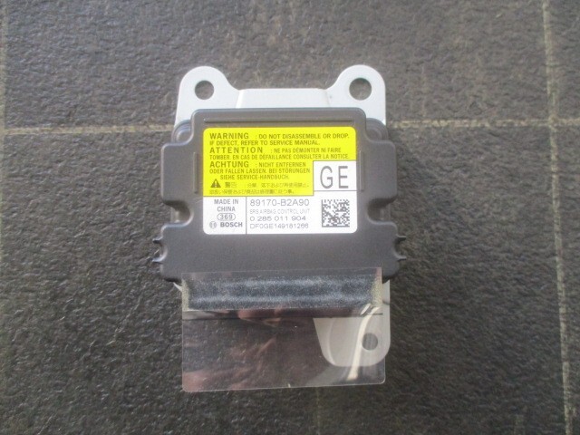 4071 DBA-LA600S タント エアバックコンピューター CPU 89170-B2A90 平成26年10月 【チェックランプOK】拍卖