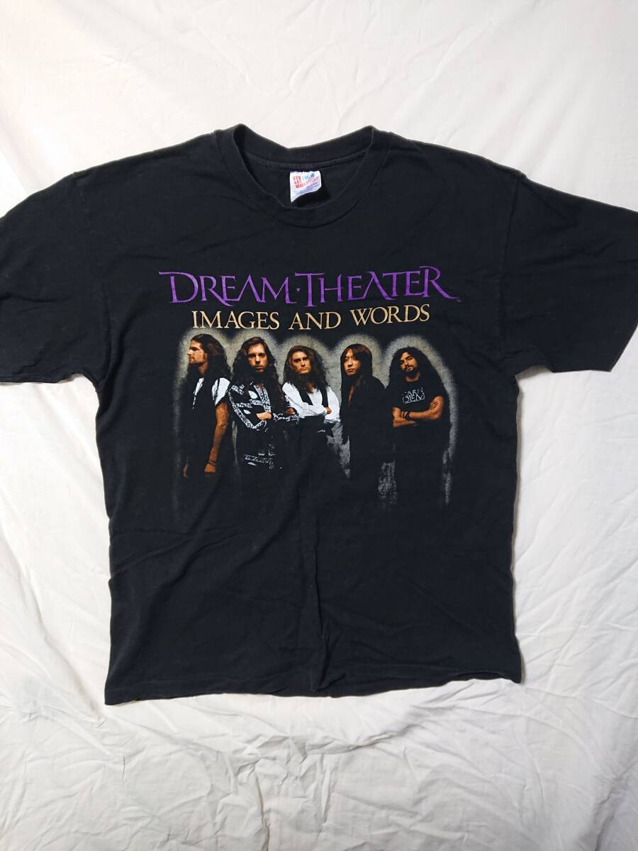 激レア ヴィンテージ Tシャツ ドリームシアター イメージズ・アンド・ワーズ DREAM THEATER Images and Words 1993拍卖