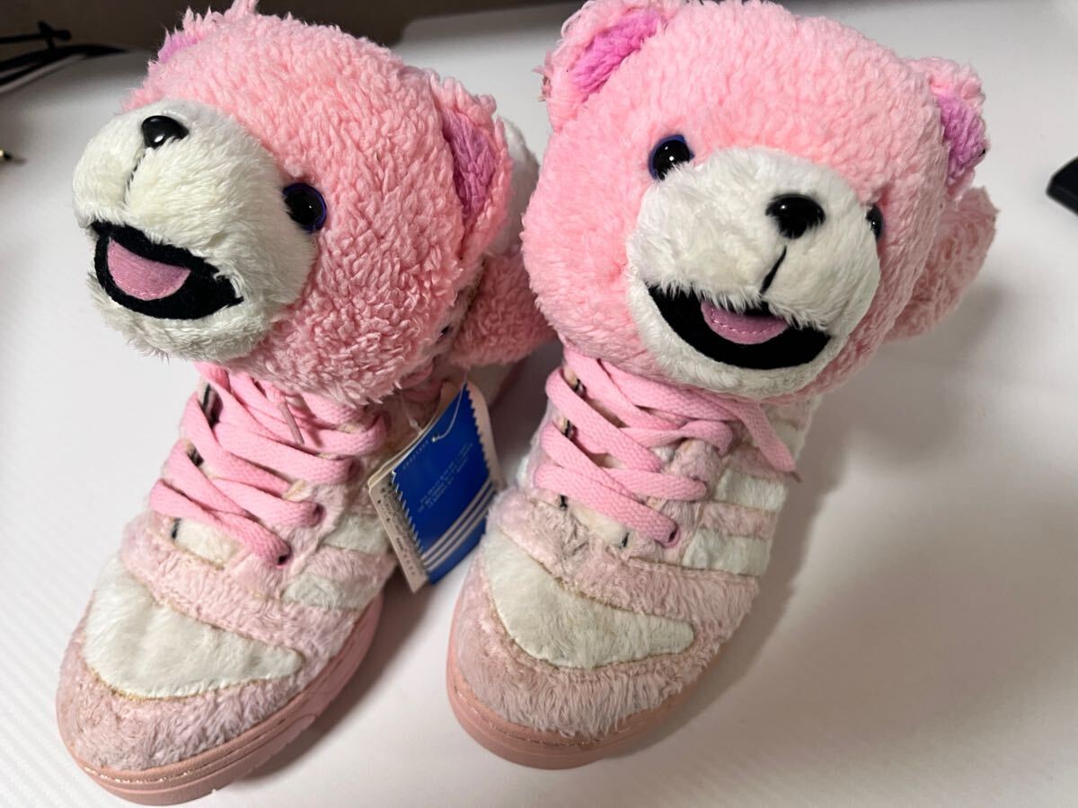 adidas アディダス JEREMY SCOTT ぬいぐるみ ピンク 23.5拍卖