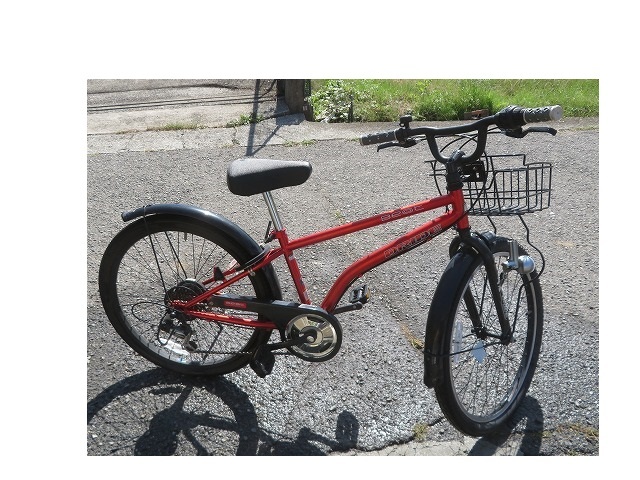 C☆Beat DRIE 赤系 子供 自転車 24×6段変速ギア 赤系 ◎ギア切り替え可拍卖