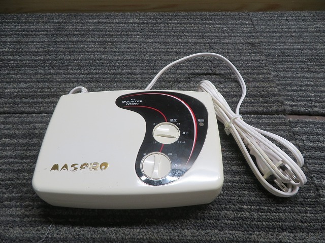 C☆マスプロ MASPRO ビデオ・TVブースター VUT30BC ◎作動品拍卖