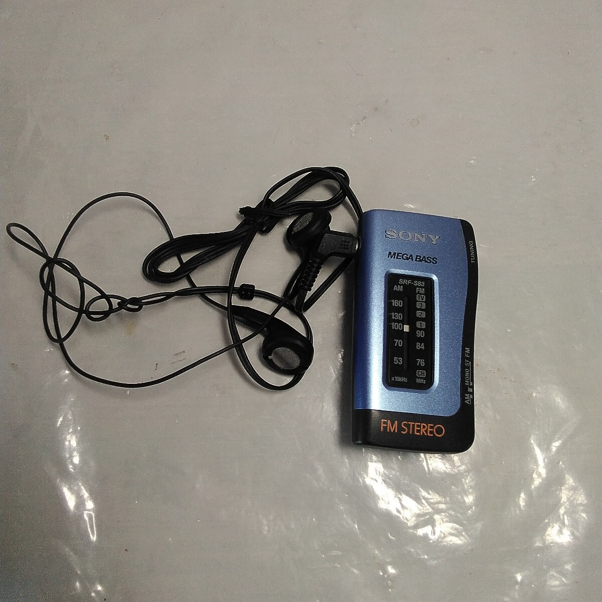 SONY MEGA BASS ラジオ SRF-S83 ジャンク拍卖