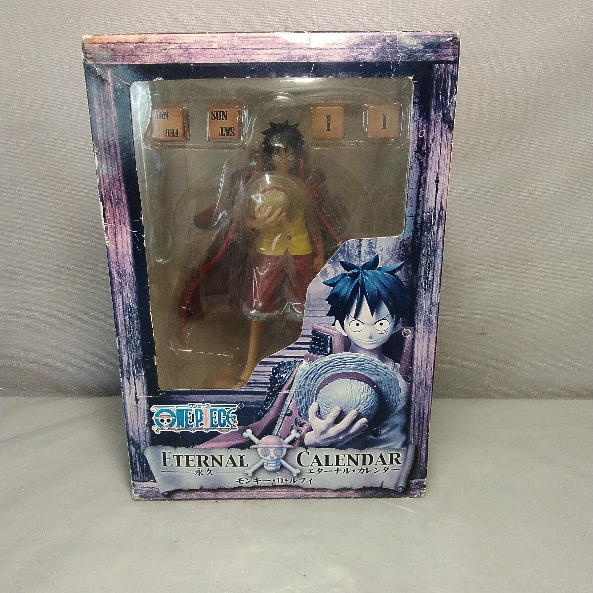 ワンピース エターナル カレンダー  モンキー・D・ルフィ  永久 カレンダー拍卖