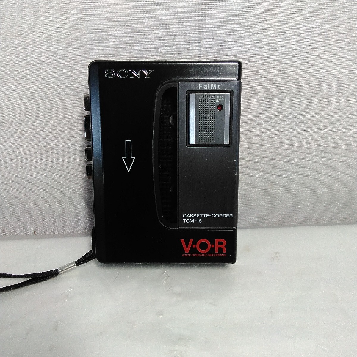 SONY  カセットレコーダー TCM-18  昭和レトロ ジャンク拍卖