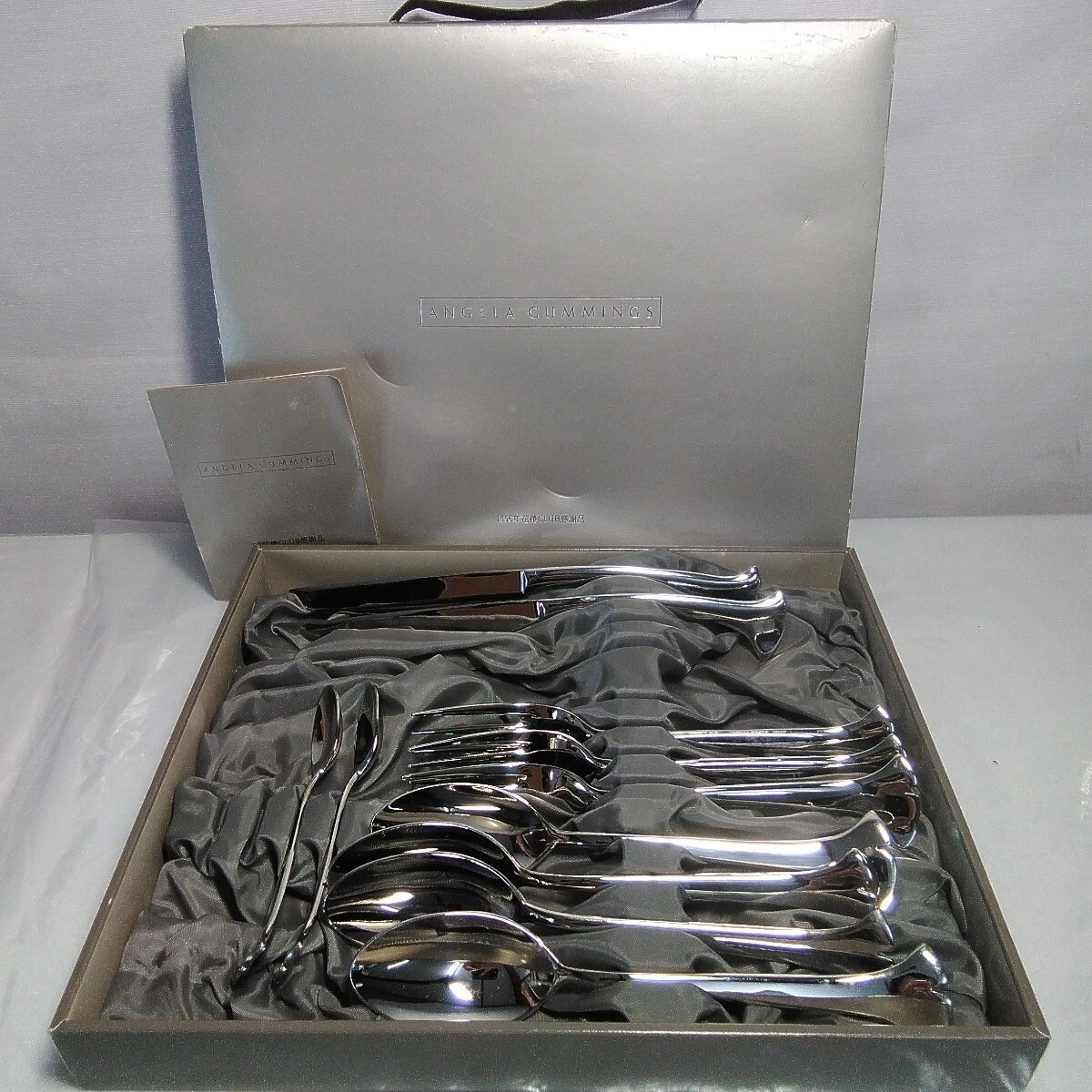 ANGELA CUMMINGS  カトラリー  花椿CLUB  スプーン ナイフ拍卖