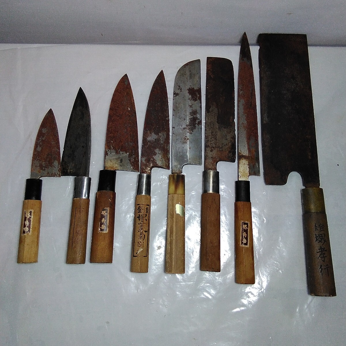 堺包丁 まとめ 堺孝行 堺秀岳 堺菱菊  調理器具拍卖