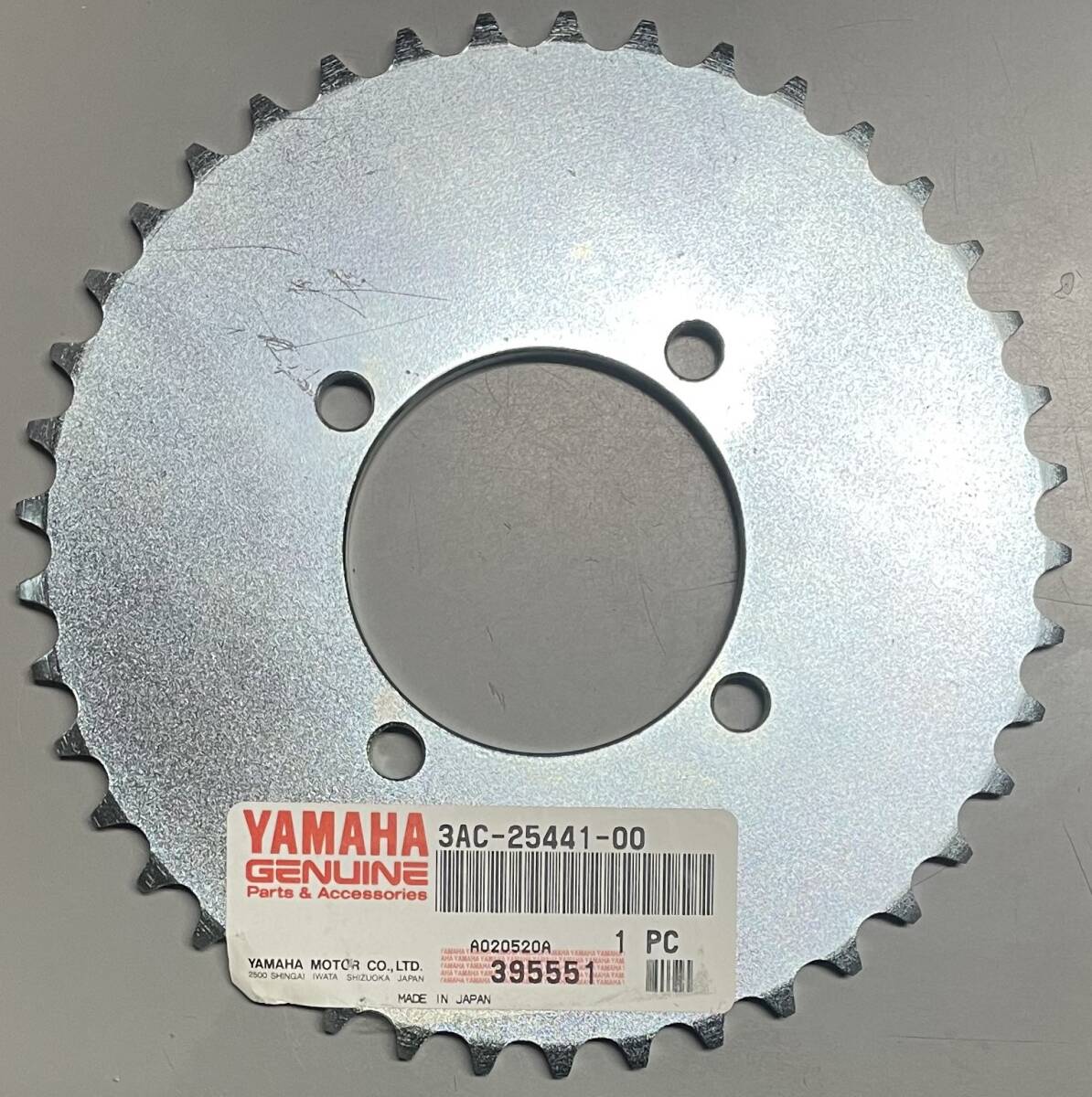 ヤマハ純正 ドリブンスプロケット メイトV50 420-41T (3AC-25441-00)拍卖