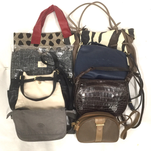 ランセル ショルダーバッグ 斜め掛け 他 MATANO ATUKO 洋梨柄 ハンドバッグ 等 ファション小物 計8点 セット拍卖