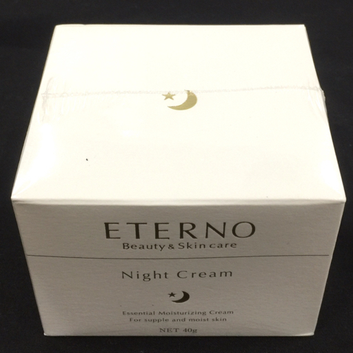 新品同様 エテルノ ナイトクリーム プレミアム 美容クリーム 40g スキンケア用品 コスメ 未開封品 ETERNO拍卖