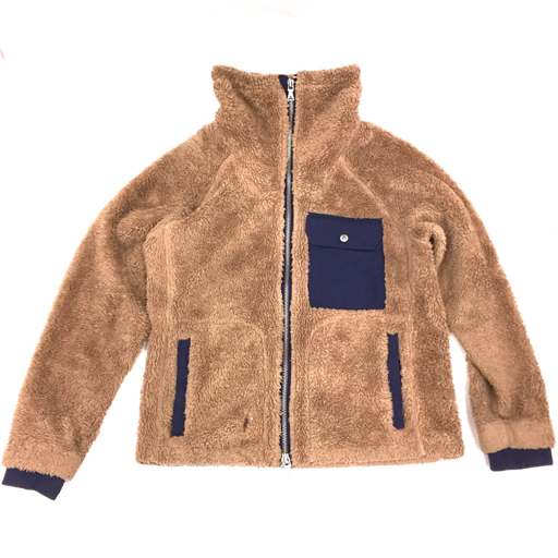 ケープハイツ S サイズ ボア ジップアップ ジャケット メンズ アウター ポリエステル ブラウン系 Cape HEIGHTS拍卖