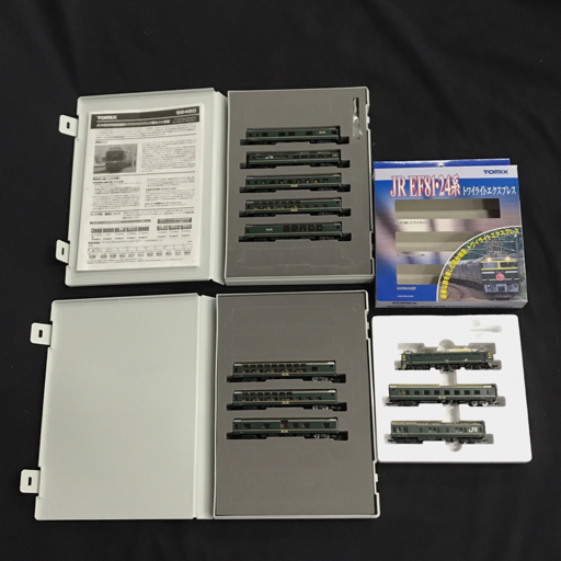 TOMIX JR EF81 24系 トワイライトエクスプレス 寝台特急 92459 基本セット 92460 92461 増結セットA/B Nゲージ 計3点拍卖