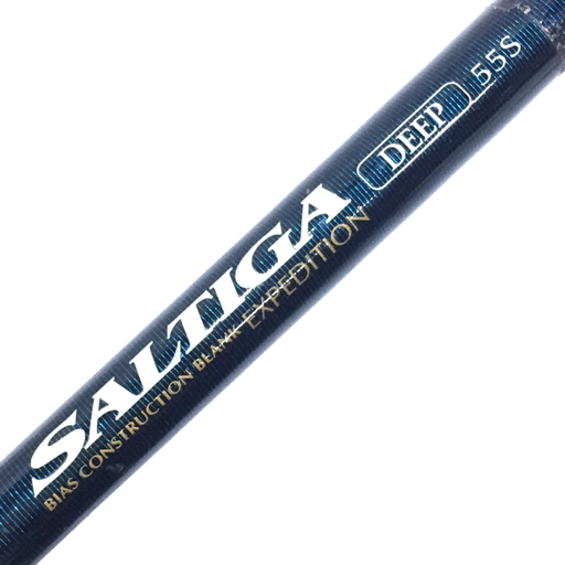 1円 ダイワ SALTIGA ソルティガ エクスペディション DEEP 55S ジギングロッド 釣竿 ロッド 保存箱付き Daiwa拍卖