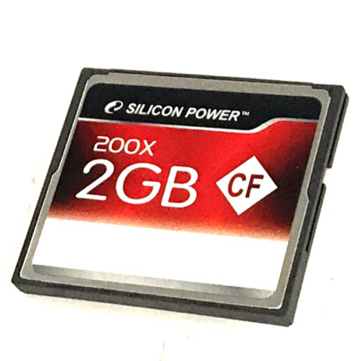 送料360円 SILICON POWER シリコンパワー CompactFlash コンパクトフラッシュ 200X 2GB 初期化済み 同梱NG拍卖