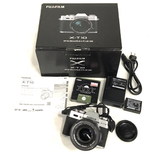 1円 FUJIFILM X-T10 XF XF 18-55mm 1:2.8-4 R LM OIS ミラーレス一眼 富士フィルム 光学機器 動作確認済み C171311拍卖