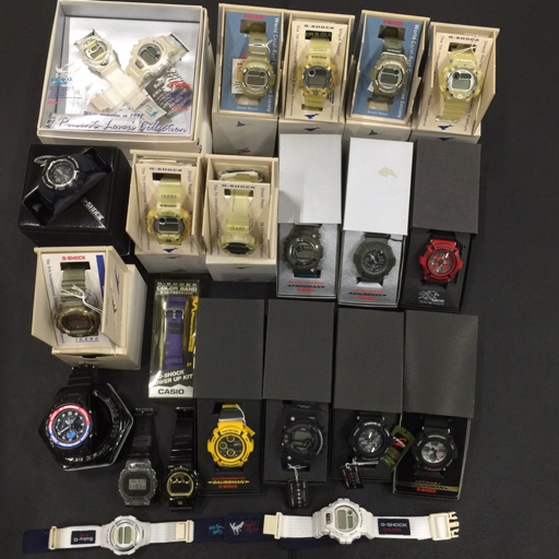 1円 カシオ G-SHOCK ジーショック DW-9700K イルクジ 含む DW-6900CB / DW-5600SK 他 腕時計 計22点 セット A21587拍卖