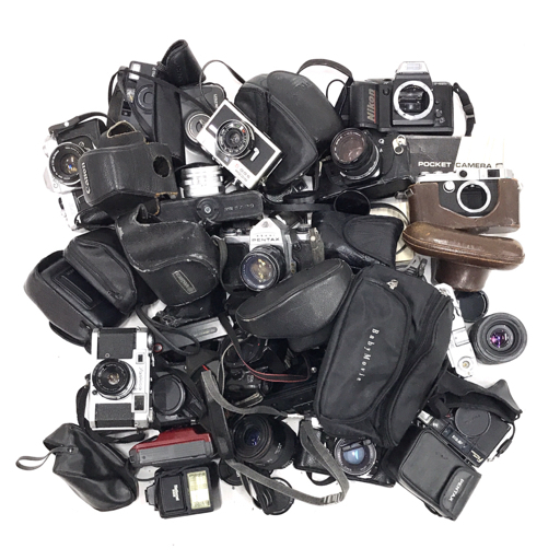 1円 ニコン F-401S フィルムカメラ 他 キャノン レンズ 28-80mm1:3.5-5.6 含む カメラ ボディ レンズ 等 まとめ拍卖