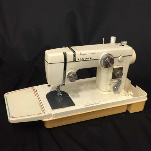 JANOME ジャノメ 802 ミシン 通電動作確認済み フットペダル 等 付属品あり 家庭用ミシン ハンドクラフト 手工芸拍卖