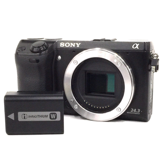SONY α NEX-7 (0018420) ミラーレス一眼 デジタルカメラ ソニー 光学機器 通電動作確認済み拍卖