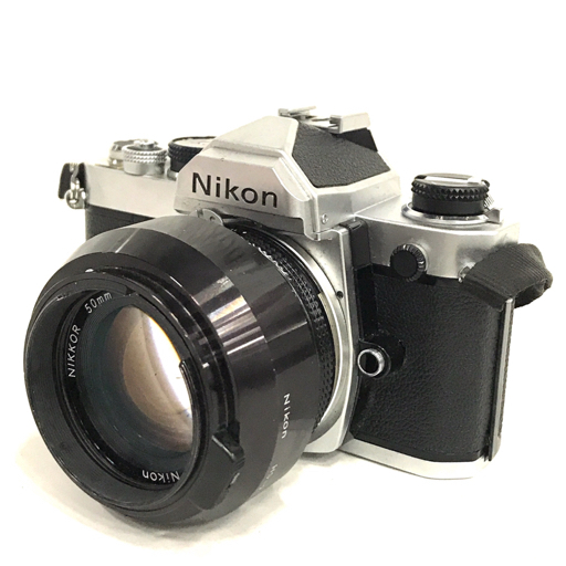 1円 Nikon FM Ai NIKKOR 50mm 1:1.4 一眼レフフィルムカメラ レンズ 動作確認済 L171207拍卖