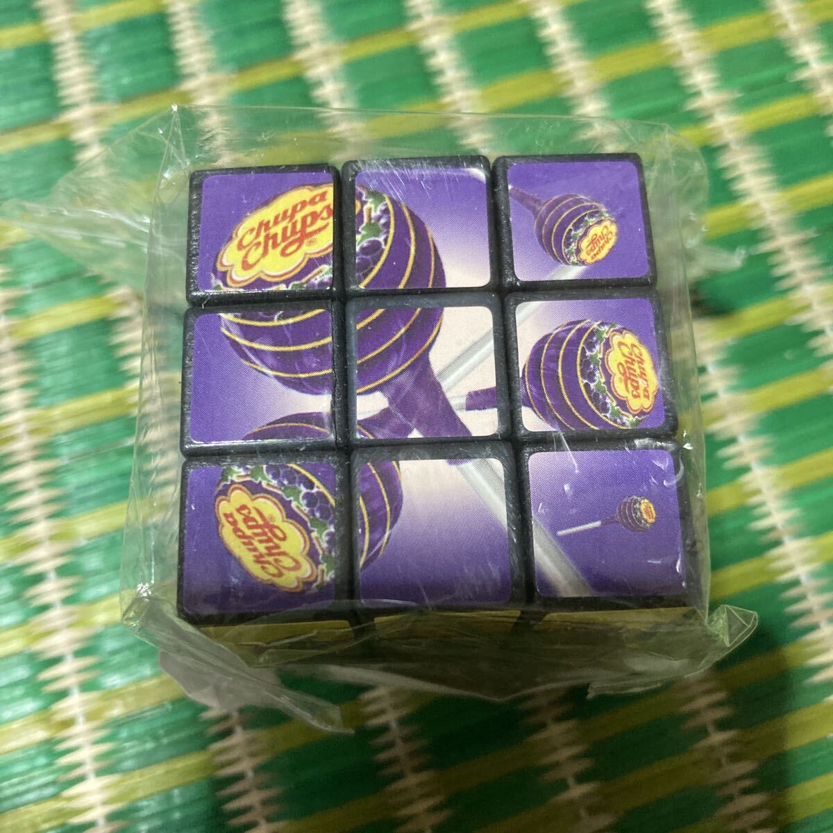 在庫5 チュッパチャプス ルービックキューブ パープル拍卖
