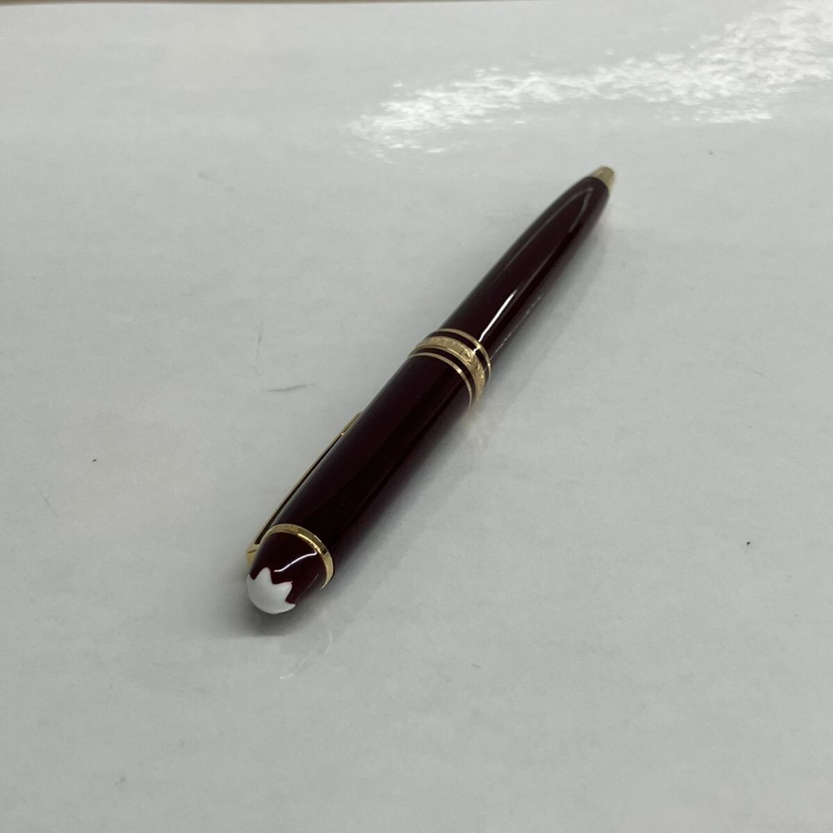 U304-F7-624◎ MontBlanc モンブラン マイスターシュテュック ボールペン ボルドー 筆記用具 CM1017955 文房具 FA拍卖