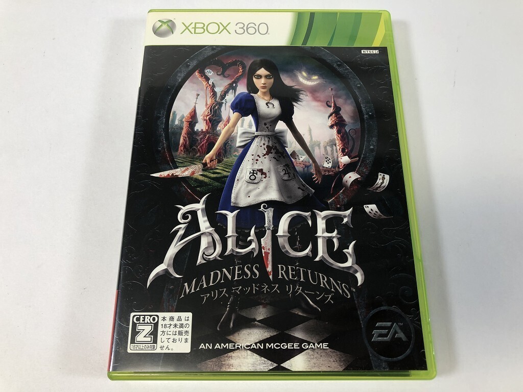 SQ732 アリス マッドネス リターンズ / 未開封 【X box 360】0722拍卖