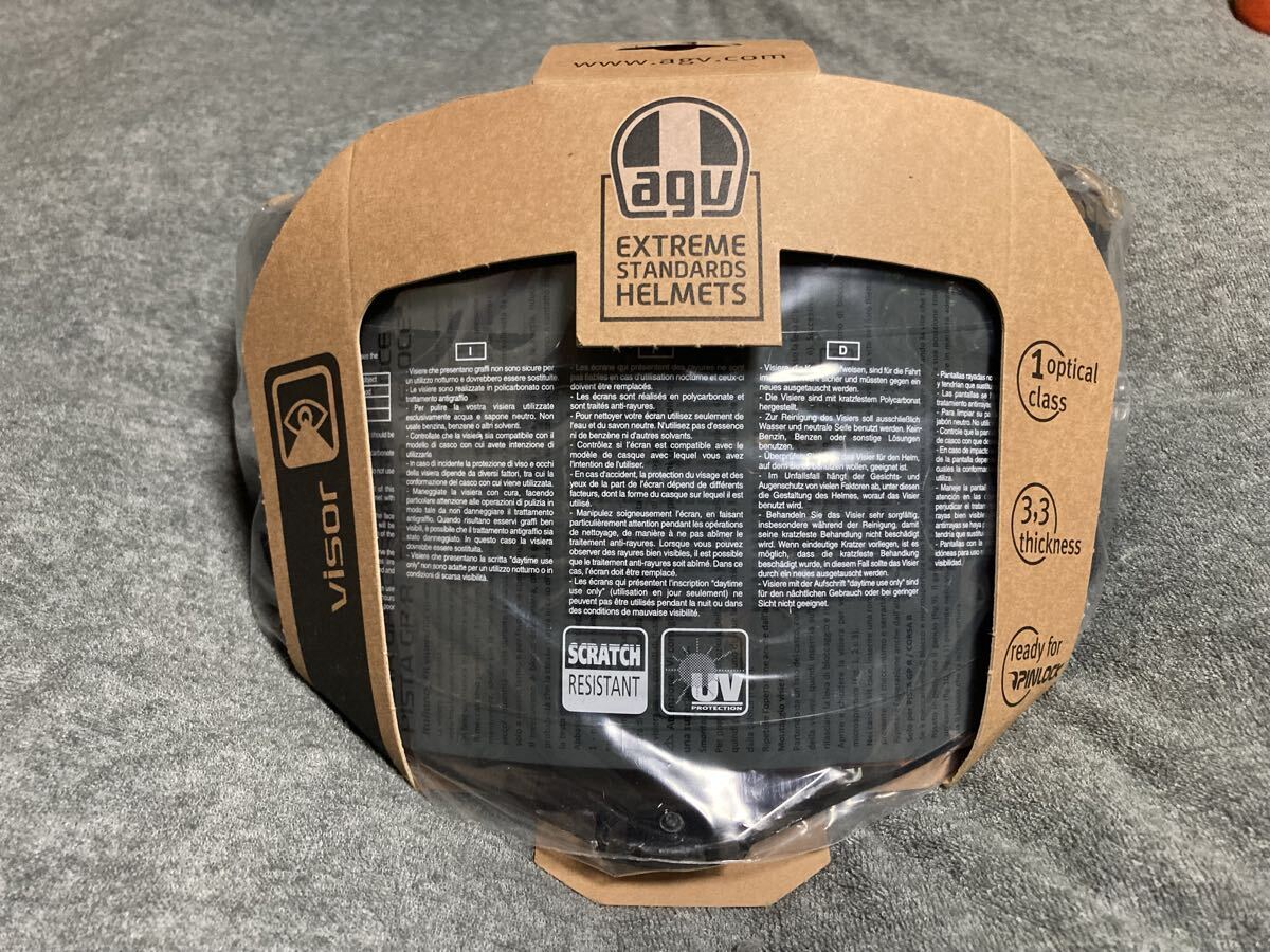 AGV pista用 スモーク 新品未使用 拍卖