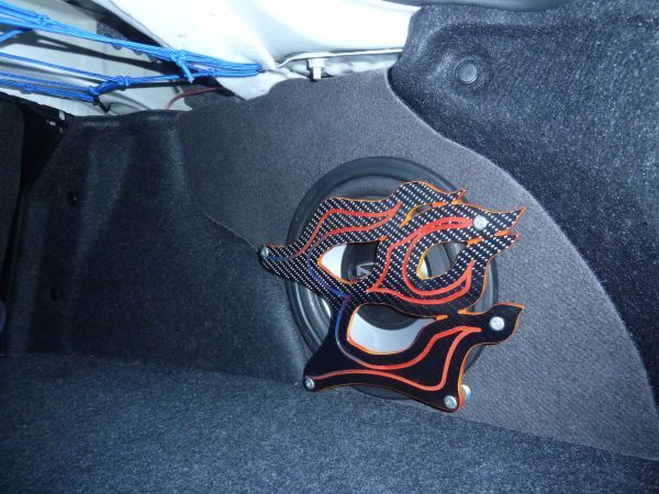 ■便利■ 初期型86ZN6 BRZ ZC6 トランク隙間用ウーファーパネル&カーボン保護パネル拍卖