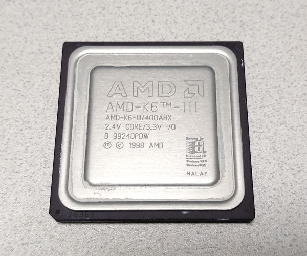 ■希少■  AMD K-6-Ⅲ/400AHX CPU拍卖