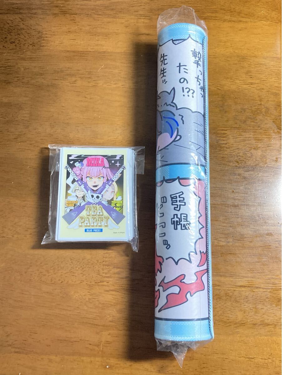 C106 コミケ 焼きトリ定食 サプライセット トリヤロウ ぶるかわ ブルアカ スリーブ+プレイマット拍卖