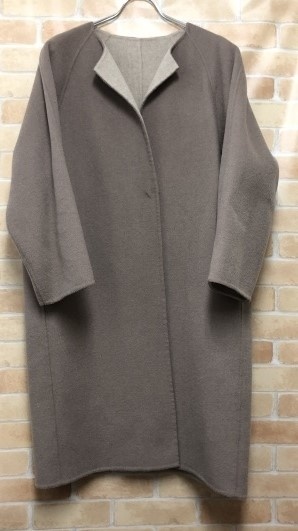 FRAMeWORK フレームワーク ノーカラーコート 18-020-220-3030-3-0 ベージュ系 38 111439476#拍卖