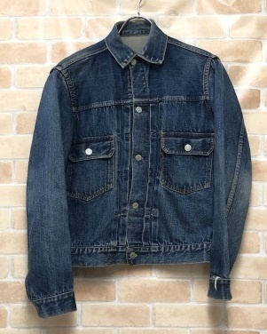 Levi's リーバイス 507XX 50s ヴィンテージ オリジナル 両面タブ ボタン裏無地 ウエスト部分チェーンテッチ サイズ欠損 111439151拍卖