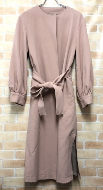 UNITED TOKYO ユナイテッドトウキョウ ノーカラーコート 500158001 ピンク 2 111436483#拍卖